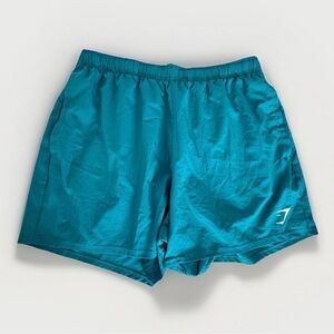 Gymshark Teal Athletic Shorts for Men